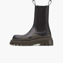 Bottega Veneta Tire Boot High Black Camping