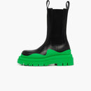 Bottega Veneta Tire Boots Black Green