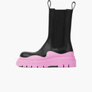 Bottega Veneta Tire Chelsea Boot Black Gloss (women's)