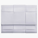 Bottega Veneta Tri-Fold Zip Wallet Intreccio Mirth Washed