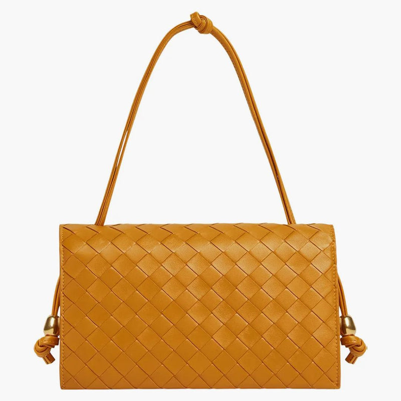 Bottega Veneta Trio Intreccio Pouch na popruh Mini Cob