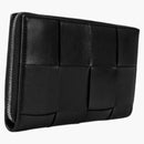 Bottega Veneta Wallet Cassette Zip Black
