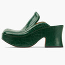 Bottega Veneta Wedge Clog Dark Green (women's)