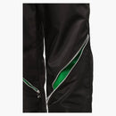 Bottega Veneta Zip Detail Straight-legged Trousers Black/green
