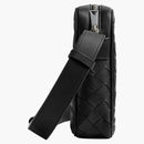 Bottega Veneta Zipped Phone Pouch Intrecciato Black