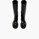 Bottega Venetta Knee High Lug Boot Black