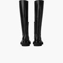 Bottega Venetta Knee High Lug Boot Black
