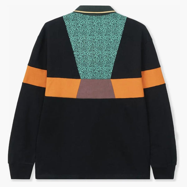 Brain Dead X Prince Invert Longsleeve Rugby Black