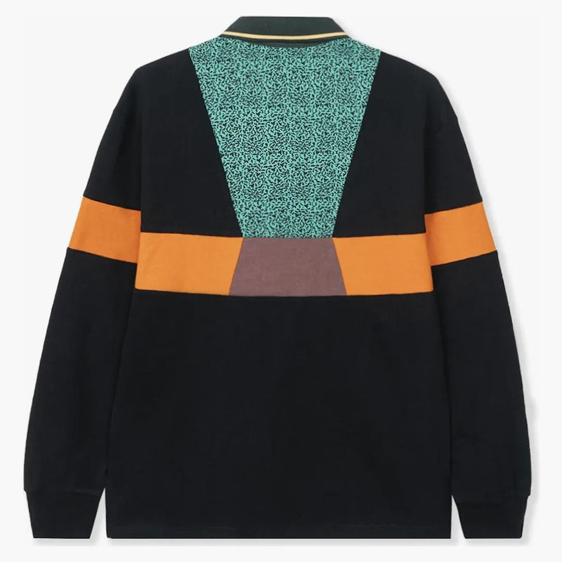 Brain Dead X Prince Invert Longsleeve Rugby Black