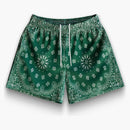 Bravest Studios Paisley Shorts Green