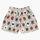 Bravest Studios Poker Shorts White