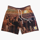 Bravest Studios Skyline Shorts Orange