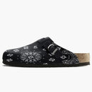 Bravest Studios Suede Paisley Clogs Black