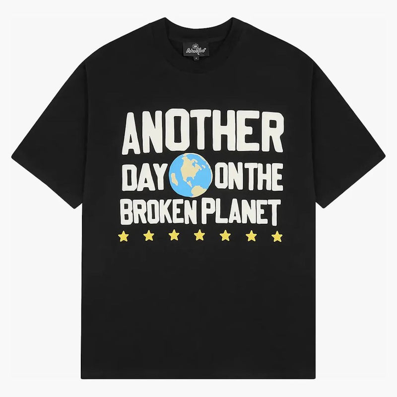 Broken Planet Another Day T-shirt Midnight Black