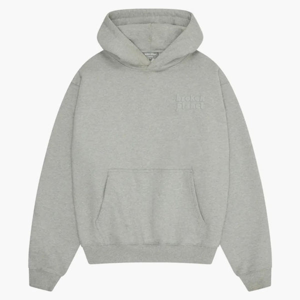 Broken Planet Basics Hoodie Heather Gray