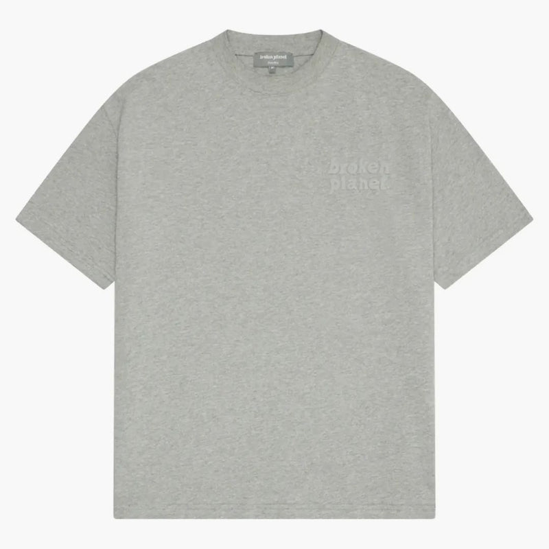 T-shirt di base del pianeta rotto Heather Grey
