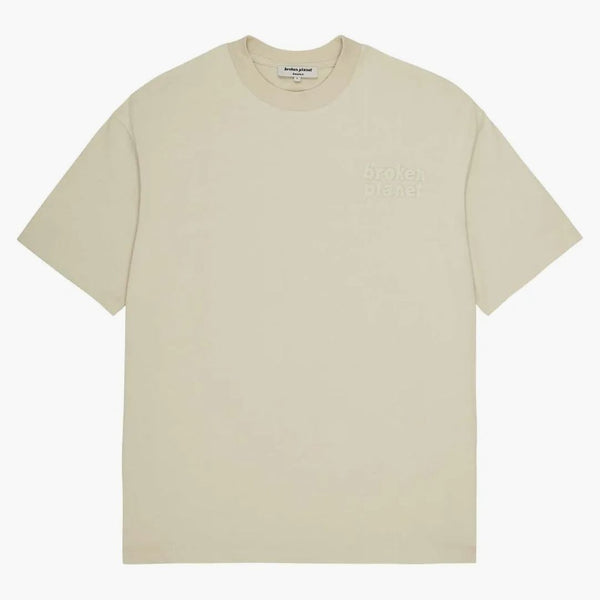 T-shirt di base del pianeta rotto