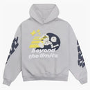 Broken Planet Beyond the Limits Hoodie Stone Gray
