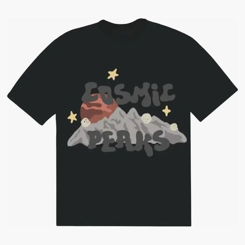 T-shirt brokt Planet Cosmic Peats Black