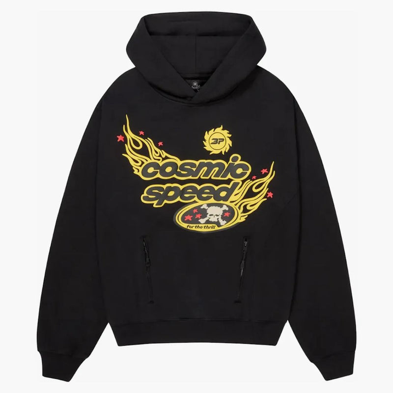 Broken Planet Cosmic Speed ​​Hoodie Midnight Black