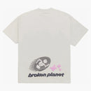 Broken Planet Cosmic Speed ​​T-Shirt Bone White