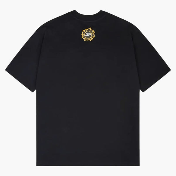 Broken Planet Crest T-Shirt Midnight Black