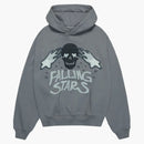 Broken Planet Falling Stars Hoodie Dark Gray