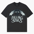 Broken Planet Falling Stars T-Shirt Soot Black