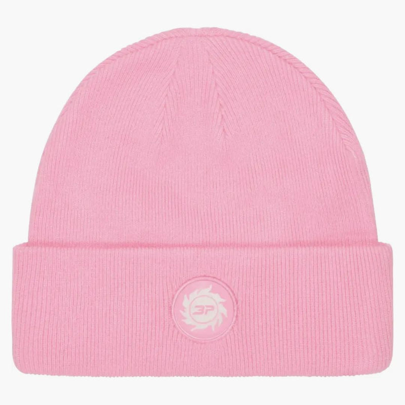 Broken Planet Fold Over Beanie Pink