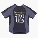 Broken Planet Football Jersey Black/Grey