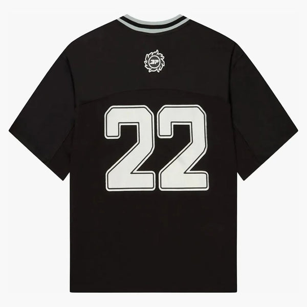 Broken Planet Football Jersey (FW24) Black/Silver