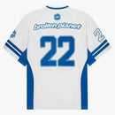 Broken Planet Football Jersey (FW24) White/Blue