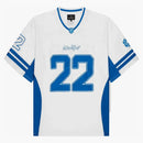 Broken Planet Football Jersey (FW24) White/Blue