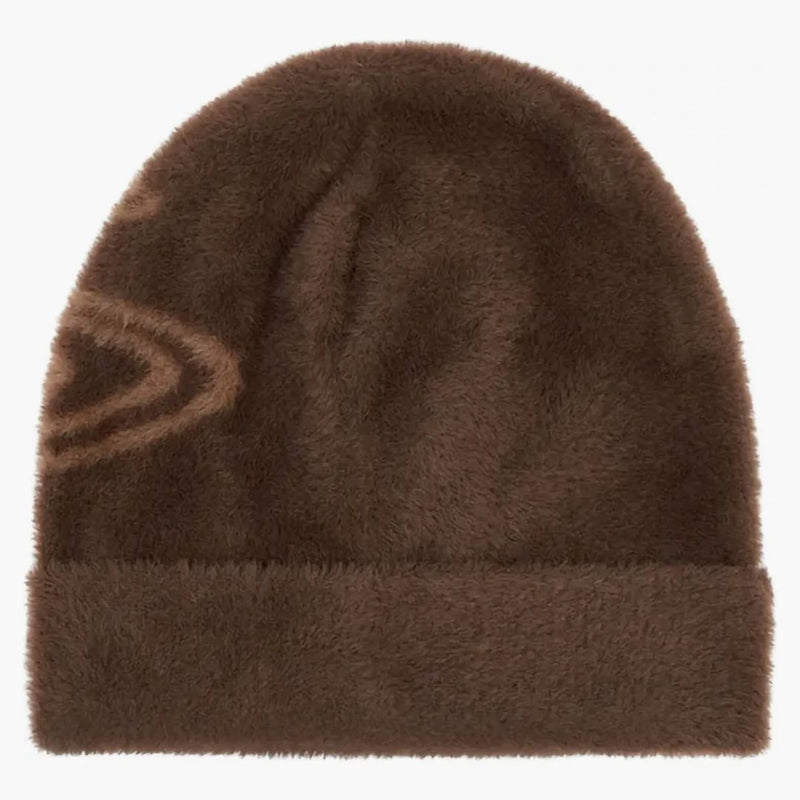 Trasig planet fuzzy trasig planet beanie mocha brown