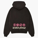 Broken Planet Hearts are made to be Broken Hoodie Soot Black