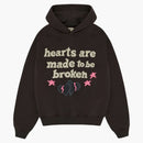 Broken Planet Hearts are made to be Broken Hoodie Soot Black