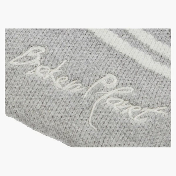 Broken Planet Logo Nylon Beanie Heather Grey