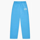 Basics del mercato del pianeta rotto pantaloni della gamba dritta azzurro