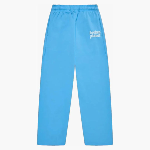 Broken Planet Market Basics Straight Leg Sweatpants Light Blue