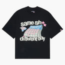 Broken Planet Market Different Day T Shirt Midnight Black