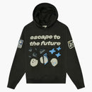 Broken Planet Escape to the Future Hoodie Soot Black