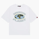 Broken Planet Market Grid T Shirt Snow White