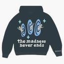 Planeta roto la locura nunca termina sudadera marina