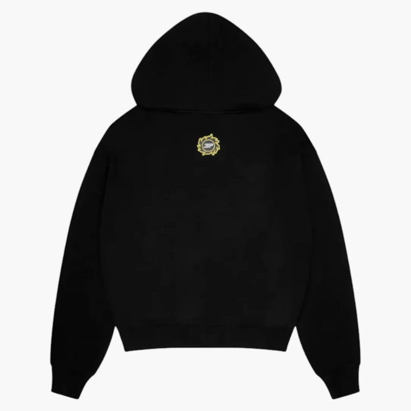 Broken Planet Moon Phases Hoodie Midnight Black