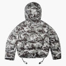 Giacca tampone pianeta rotta camo neve