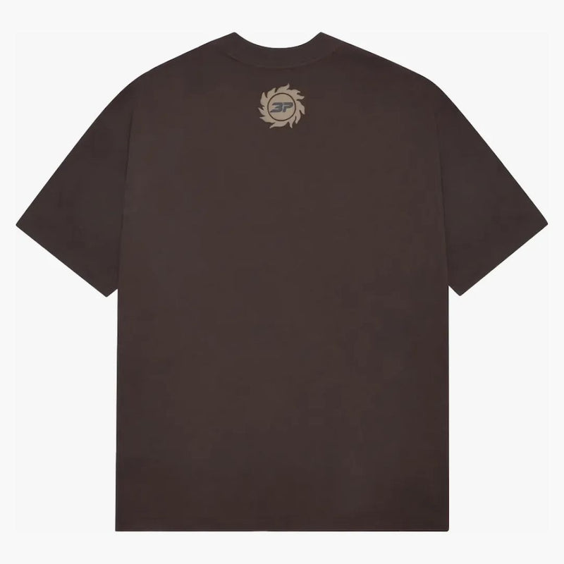 Broken Planet Space Trails T-Shirt Mocha Brown