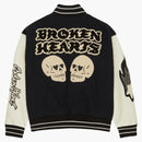 Broken Planet Varsity Jacket Black/White