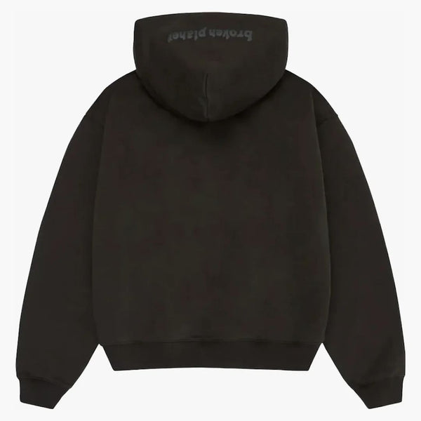 Planeta roto Zip Up Hokie Hoot Black