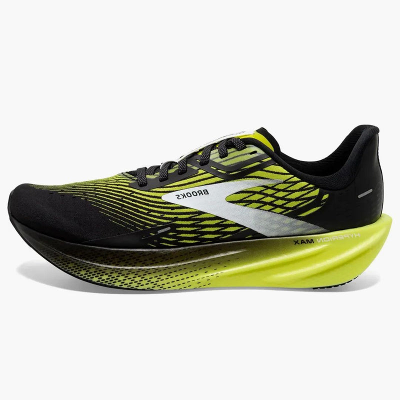 Brooks Hyperion max svart flammande gul