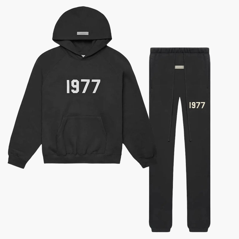 Fear Of God Essentials 1977 Set - Iron (Hoodie & Sweatpant)